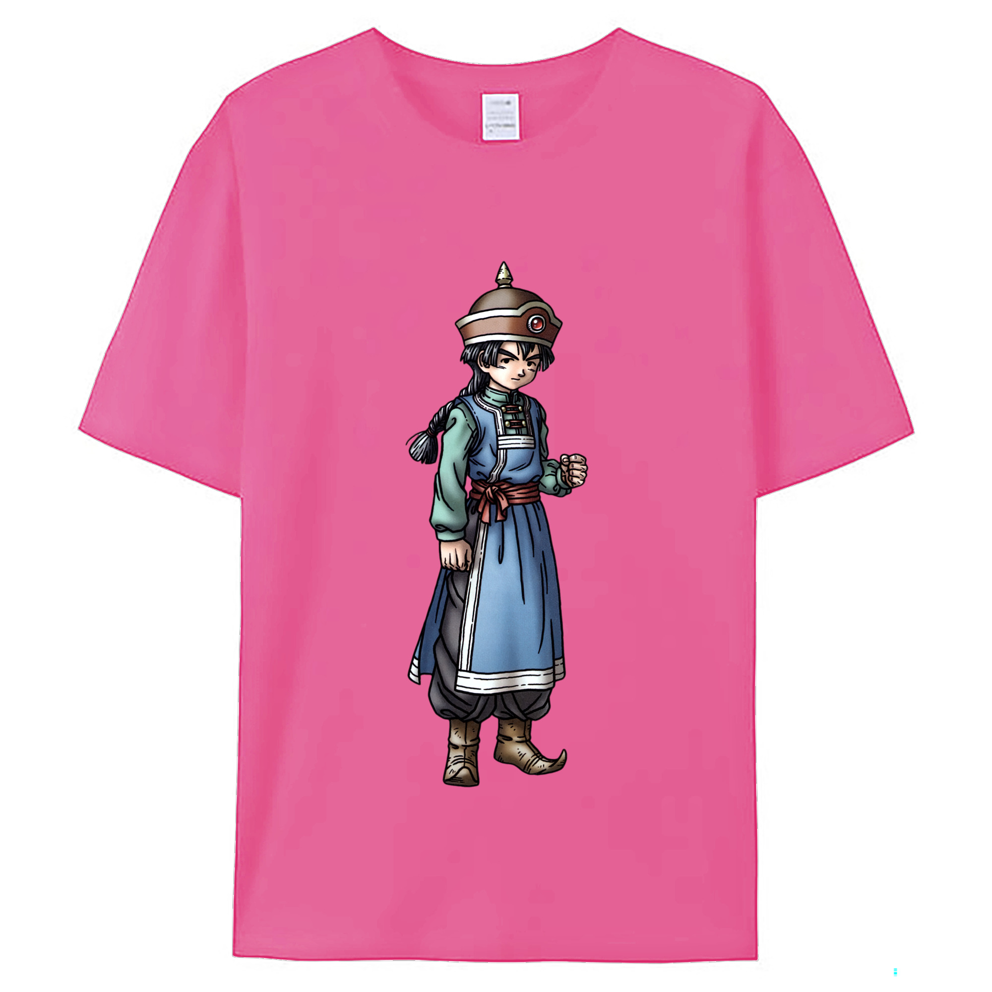 （画像用） ドラゴンクエスト Doragon Kuesuto Dragon Quest レディースカジュアルプリントTシャツ（綿100％）